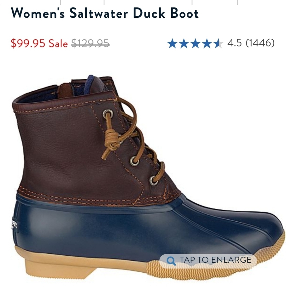 SOLD SOLD Sperry Duck Boots